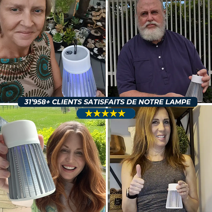 Lampada repellente per zanzare