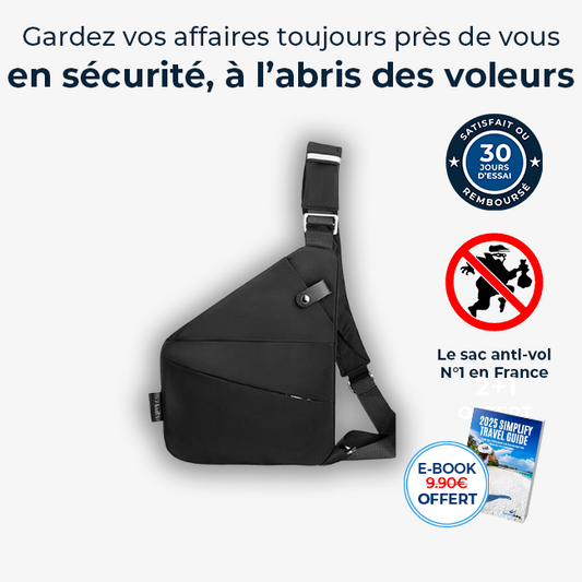SafeBag - Diebstahlsichere Umhängetasche