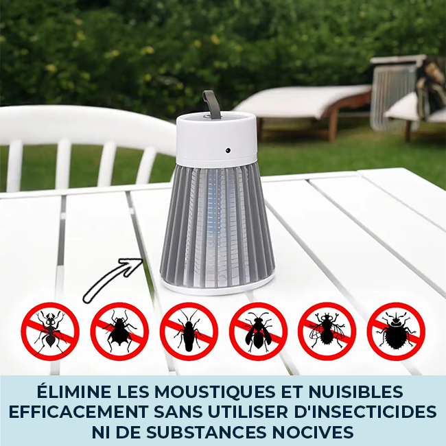 Lampada repellente per zanzare