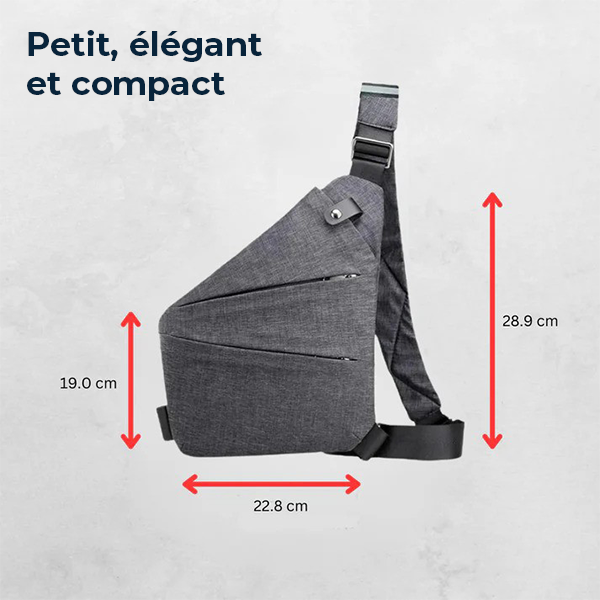 SafeBag - Bolso bandolera antirrobo
