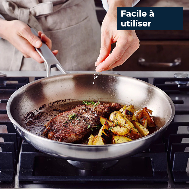 Sartén de acero inoxidable MIRO