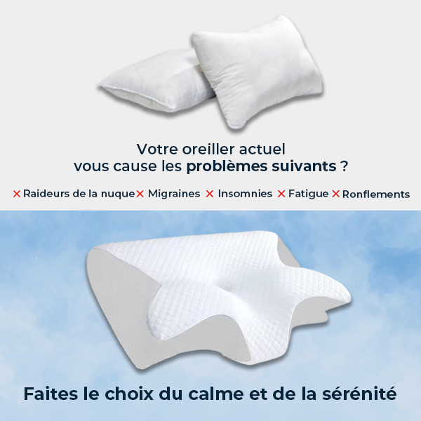 Oreiller Ergonomique Cervicales Miro