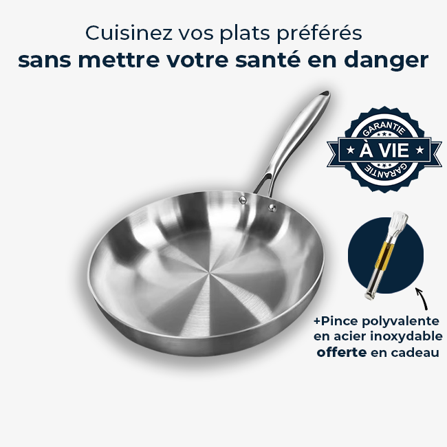 Sartén de acero inoxidable MIRO