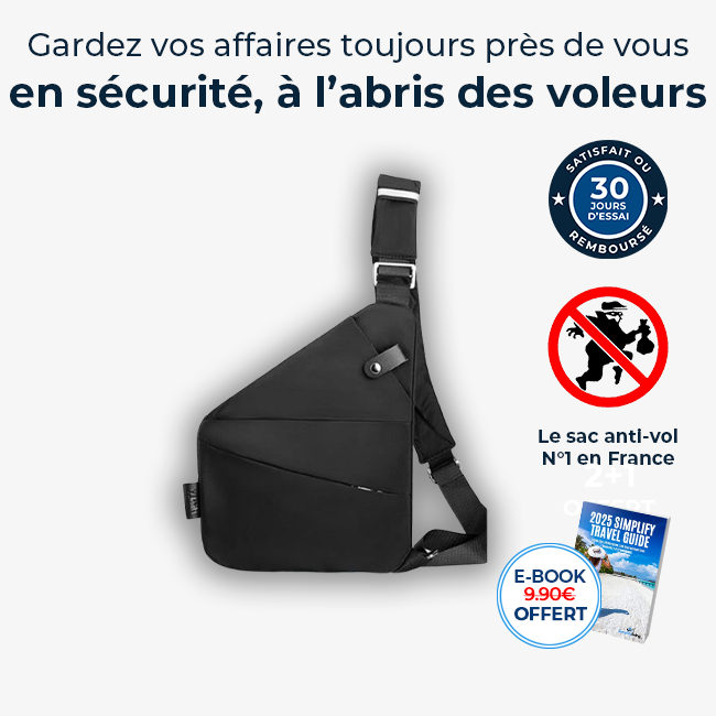 SafeBag - Bolso bandolera antirrobo