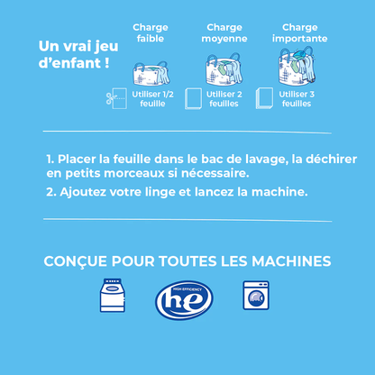 MIRO Clean - Lessive en Feuilles