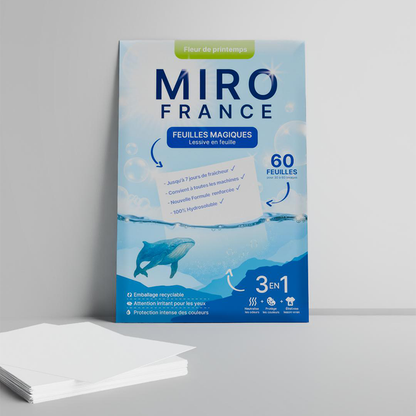 MIRO Clean - Lessive en Feuilles