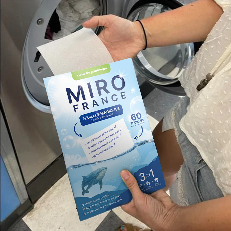 MIRO Clean - Lessive en Feuilles